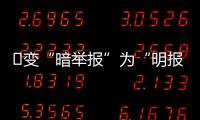 ​变“暗举报”为“明报告”，能否减少安全生产事故？
