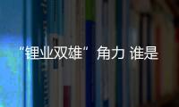 “锂业双雄”角力 谁是最后赢家	？