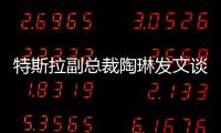 特斯拉副总裁陶琳发文谈“刹车门”：坚持做正确的事情，剩下的交给时间