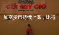 加密货币持续上涨，比特币突破12.26万美元