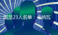 国足23人名单：卡纳瓦罗任主帅 里皮担任顾问