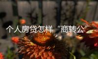 个人房贷怎样“商转公”？海南公开征求意见→