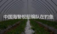 中国海警舰艇编队在钓鱼岛领海巡航