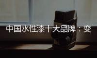中国水性漆十大品牌：变革发展中不可或缺政策转变