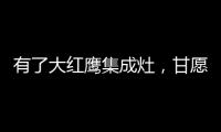 有了大红鹰集成灶，甘愿为你囿于厨房与爱