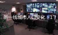 新一线城市人口变化	：11城超千万 成都10年增量最大