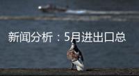新闻分析：5月进出口总值略有回调，怎么看？