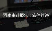 河南审计报告：农信社违规异地贷款498亿元，灾后重建资金出现问题