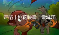 定格丨桃花映雪，雪域江南春意浓