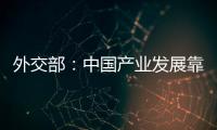 外交部
：中国产业发展靠的是真本事而非补贴