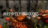 央行今日开展6000亿元MLF操作
，期限为1年期
