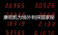 康明凯为境外刺探国家秘密
、情报案一审开庭