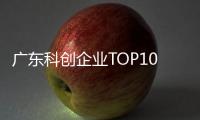 广东科创企业TOP10
，硬气十足！