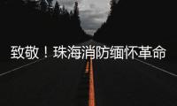 致敬！珠海消防缅怀革命先烈