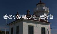 著名小家电品牌
：选好营销阵地 利用社交媒体做推广