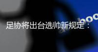 足协将出台选帅新规定：禁止国足主帅兼职俱乐部