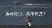 鱼跃龙门，高考必胜！