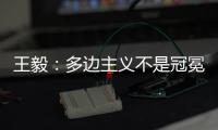 王毅：多边主义不是冠冕堂皇的口号�，更不能成为推行单边行径的包装