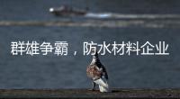 群雄争霸，防水材料企业要保持理性踏实做事