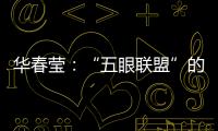 华春莹：“五眼联盟”的嘴脸让人想起当年的八国联军