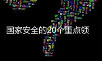 国家安全的20个重点领域
，你了解吗？
