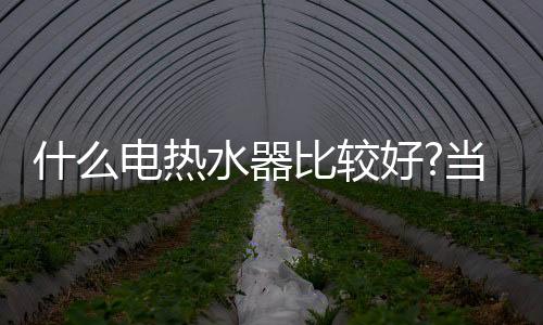 7、什电水器8、热水中国500强