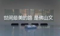 世间最美的路 是佛山文联照明照耀的路!