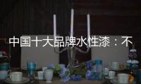 中国十大品牌水性漆	：不断创新 开拓新的经济增长点