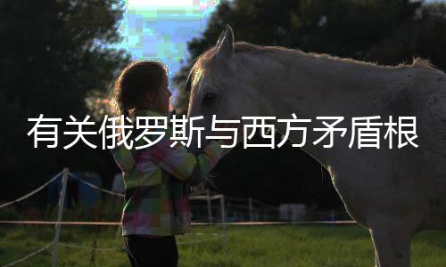 俄罗“不仅是斯西蔑视