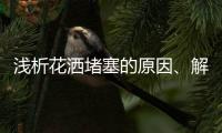 浅析花洒堵塞的原因、解决办法及注意事项