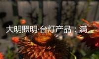 大明照明·台灯产品：满足眼 满足心 满足对美的追求