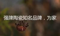 强牌陶瓷知名品牌，为家居添加几何素色色彩