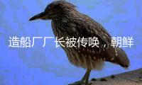 造船厂厂长被传唤，朝鲜驱逐舰下水事故最新调查结果公布