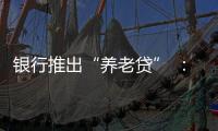 银行推出“养老贷” �：贷款交社保 退休金还贷款