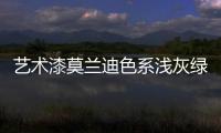 艺术漆莫兰迪色系浅灰绿，淡雅不失大气活力
