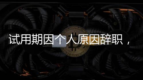 期因劳动者因个人原因辞职