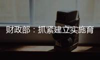 财政部：抓紧建立实施育儿补贴制度