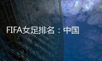 FIFA女足排名：中国女足世界第15 亚洲第四名