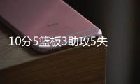 10分5篮板3助攻5失误，杨瀚森暴力隔扣，三大问题暴露比较明显
！