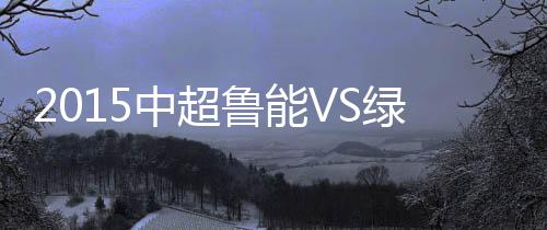 中超战报山东鲁能重建优势