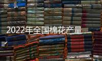 2022年全国棉花产量增长4.3%
